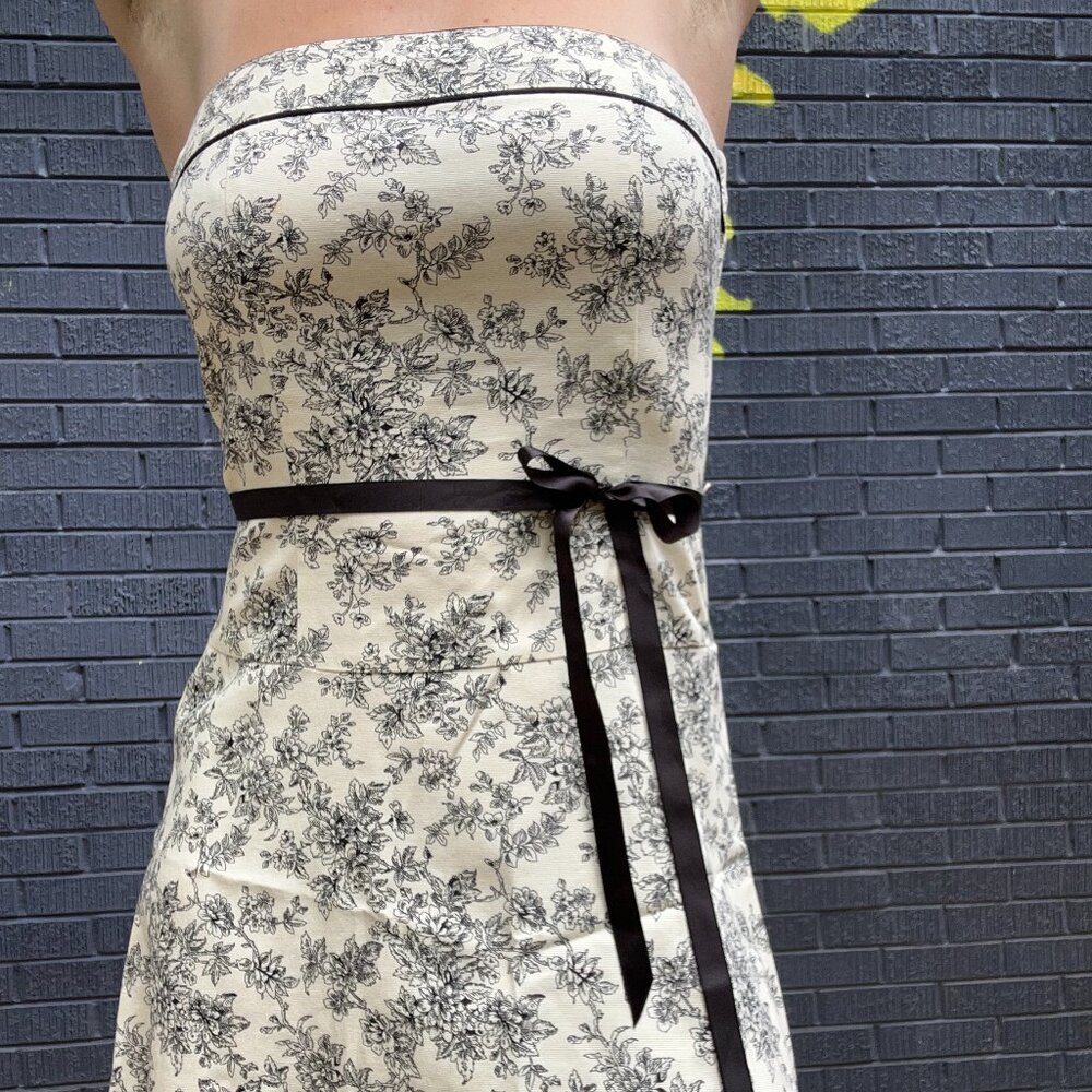 Just Choon Strapless Dress